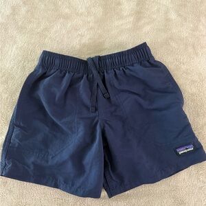 Patagonia Boys Blue Athletic Shorts XS excellent condition